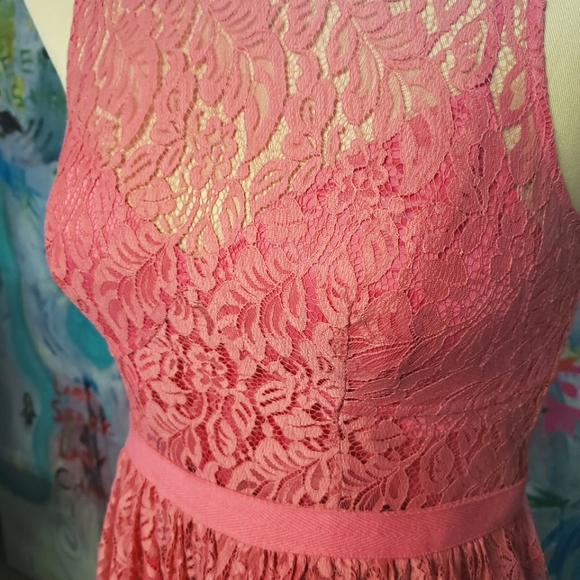 Tracy Reese Pink Lace Dress - Picture 4 of 7